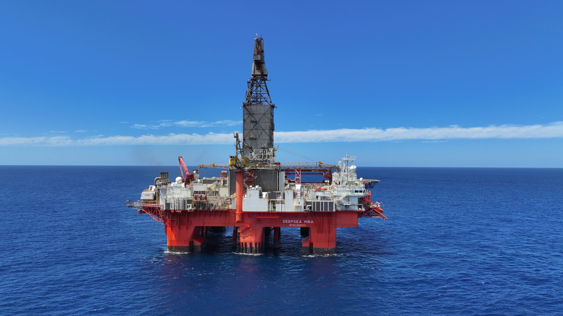 Deepsea Mira: Volans-1x & Kharas-1 Drilling – Odfjell Drilling / Northern Ocean LTD project at Walvis Bay