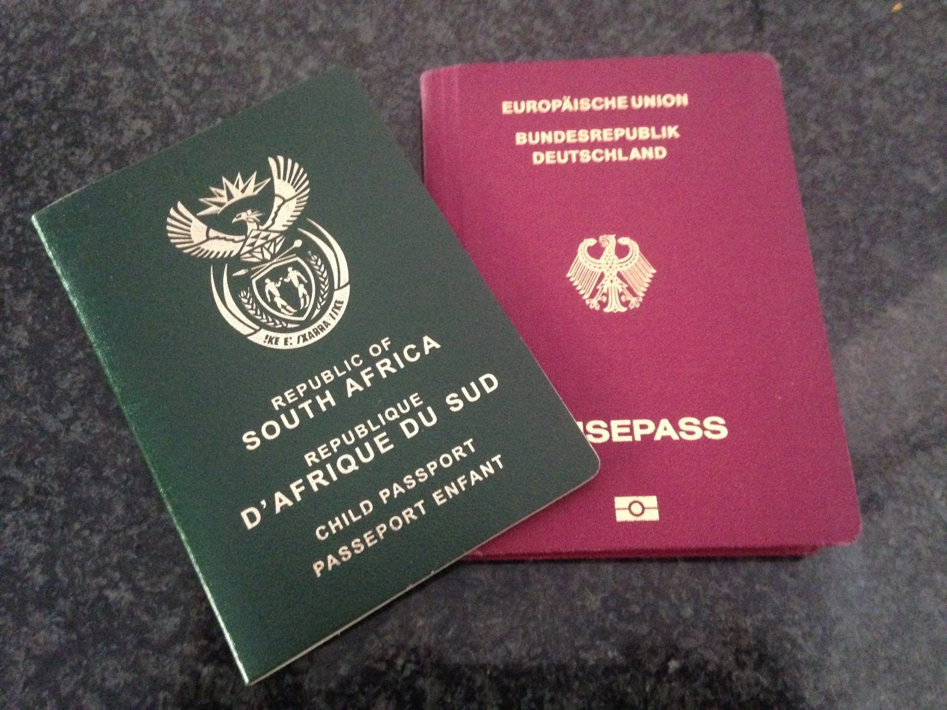 South African and German passports – Afrishore crew visa, work-permit and immigration processing across South Africa, Namibia and Mozambique